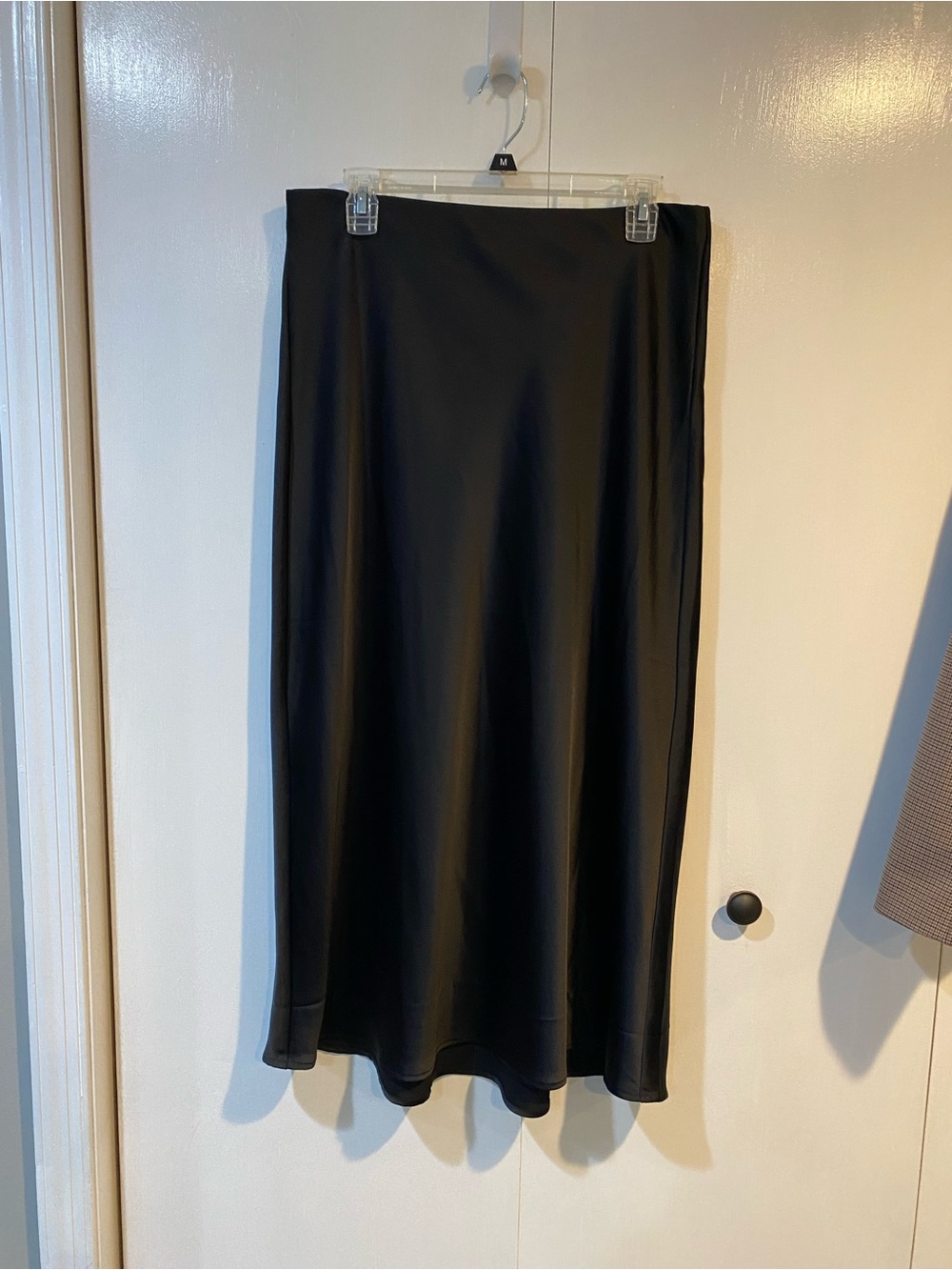 Rachel Zoe Black Maxi Slip Skirt